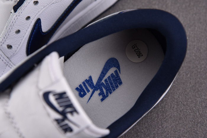 Air Jordan 1 Retro Low Metallic blue 705329-106