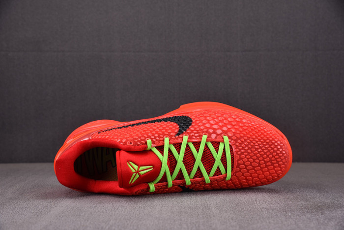 Nike Kobe 6 Protro “Reverse Grinch” FV4921-600